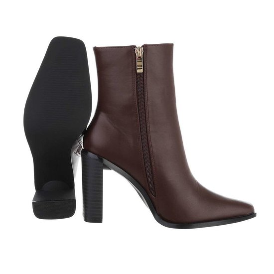 Bottines bordeaux Sheira.