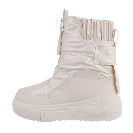 Beige snowboot Sarella.