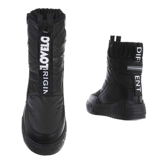 Zwarte snowboot Sarella.