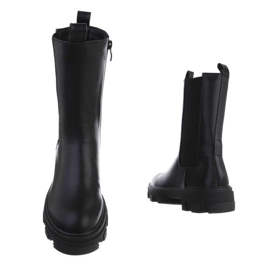 Chelsea boot zwart Lalia.