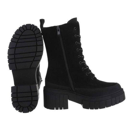Zwarte daimen boot Karsley.
