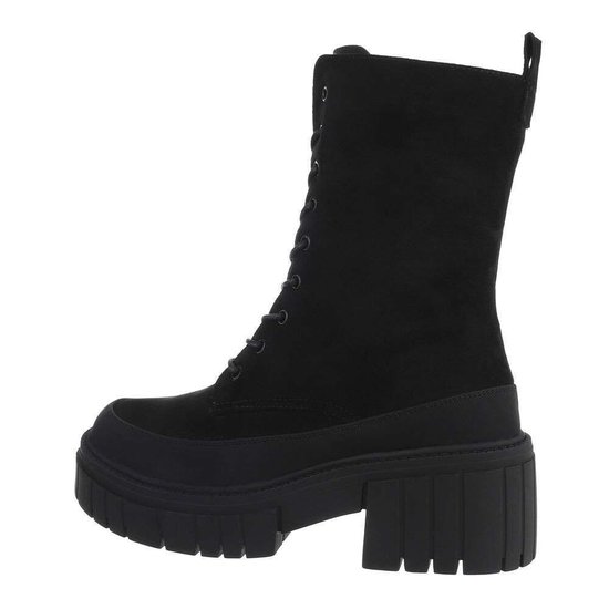 Zwarte daimen boot Karsley.