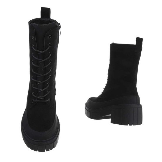 Zwarte daimen boot Karsley.