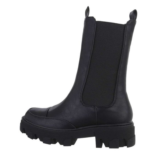 Trendy zwarte Chelsea boot Fiby