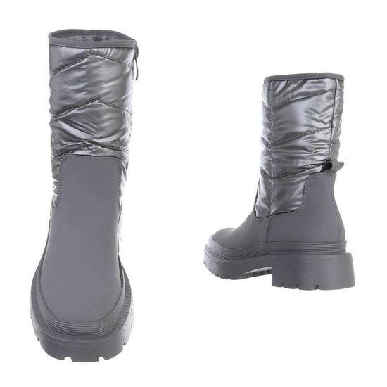 Grijze snowboot Paquita.
