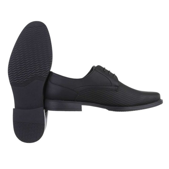 Geklede zwarte heren schoen Dirk.