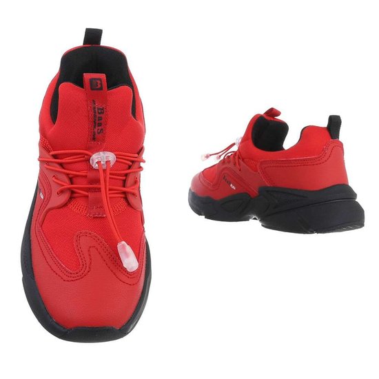 Rode jongens sneaker Arne