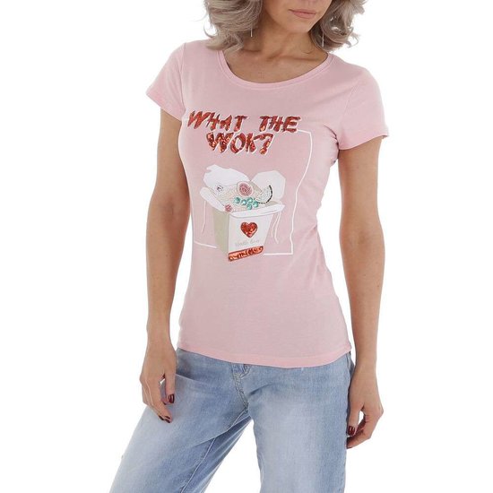 Rose T-shirt What The Wok.