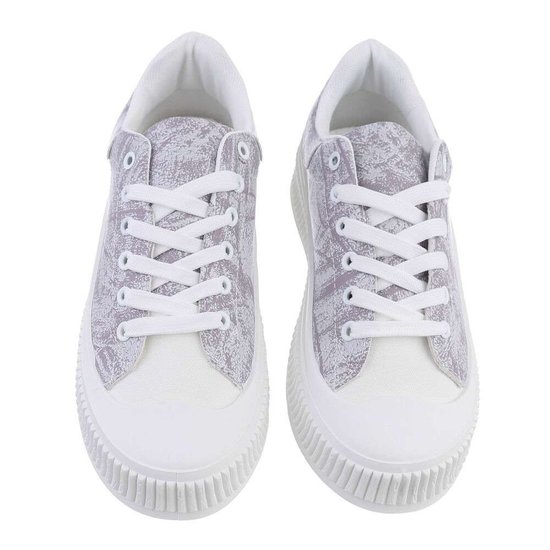 Trendy purperen lage sneaker Vita.