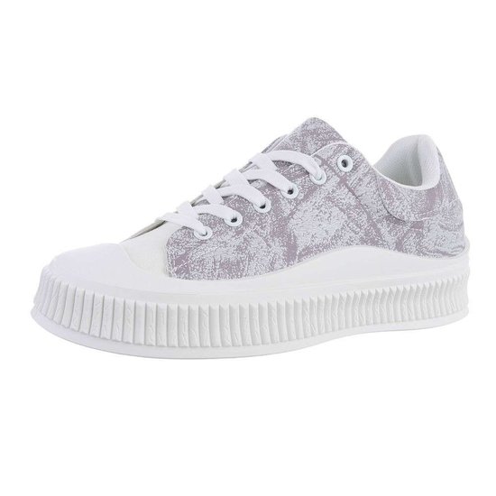 Trendy purperen lage sneaker Vita.