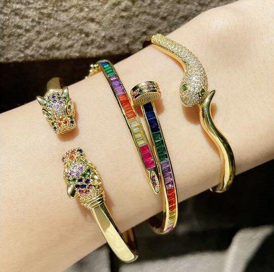 Goldplated design armband.SOLD OUT