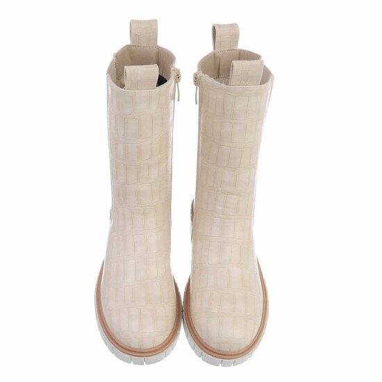 Beige Chelsea boot Miki.