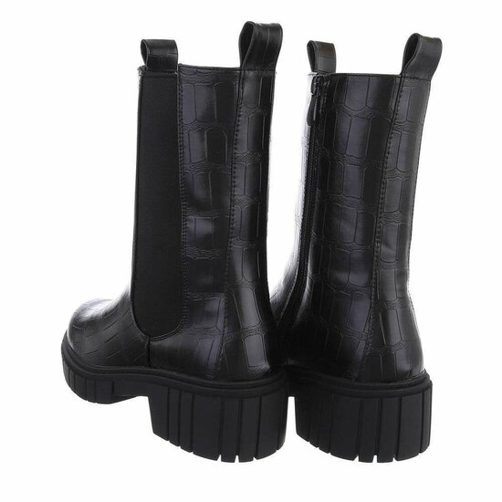 Zwarte Chelsea boot Miki