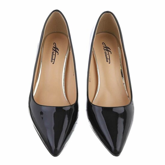 Klassieke zwarte pump Alexandra.