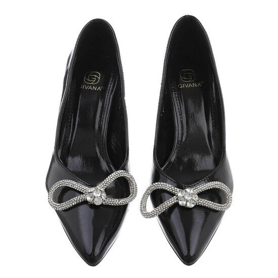 Zwarte pump Katrien.