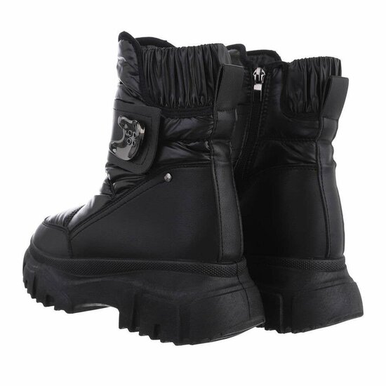 Zwarte snowboot Allegra.