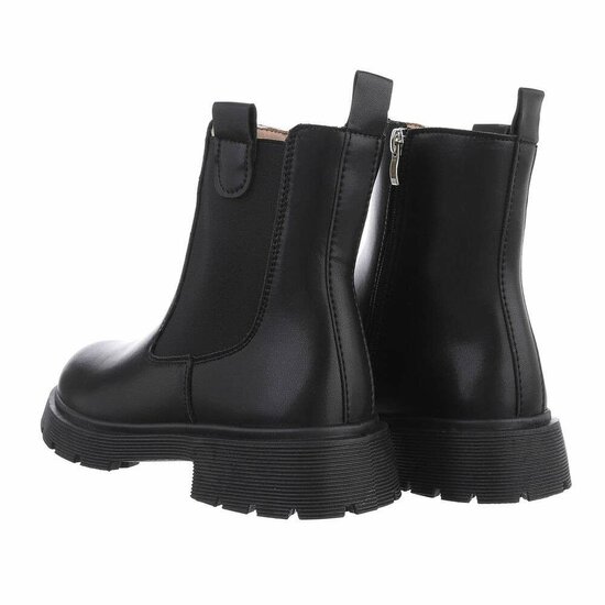 Zwarte Chelsea boot Amelle.