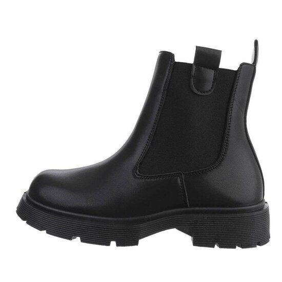 Zwarte Chelsea boot Amelle.