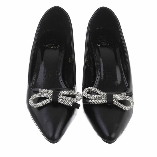 Zwarte pump Alvina
