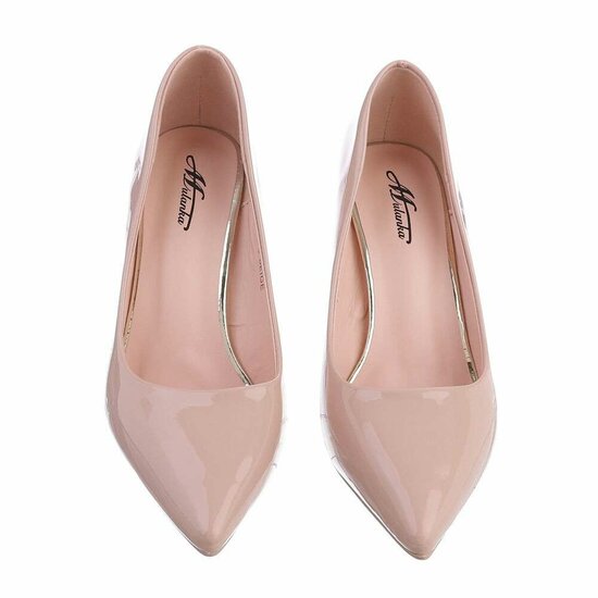 Beige pump Adira.