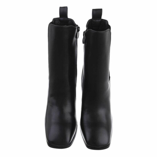 Bottines noires hautes Tamara.