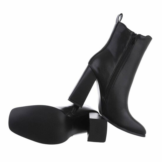 Bottines noires hautes Tamara.