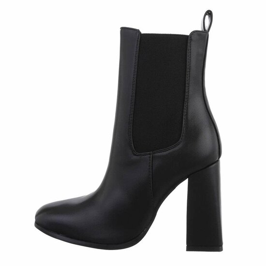 Bottines noires hautes Tamara.