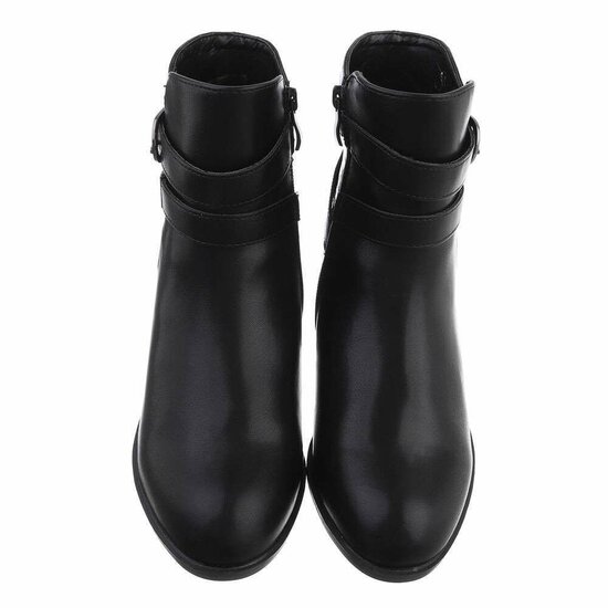 Bottines hautes noires Ankita.