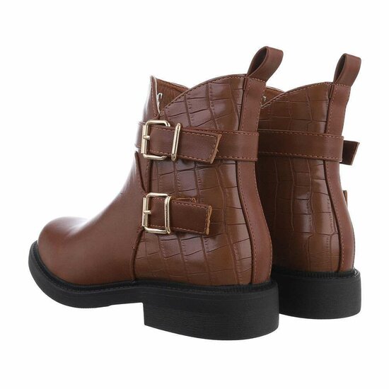 Bottines brunes Arielle.