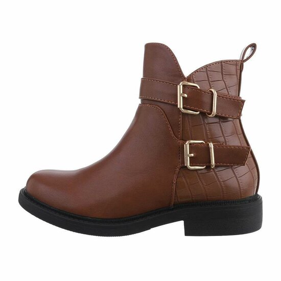 Bottines brunes Arielle.