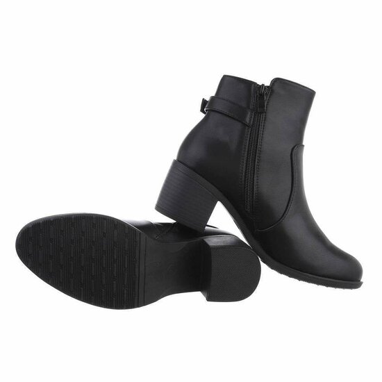 Bottines hautes noires Adelyn.