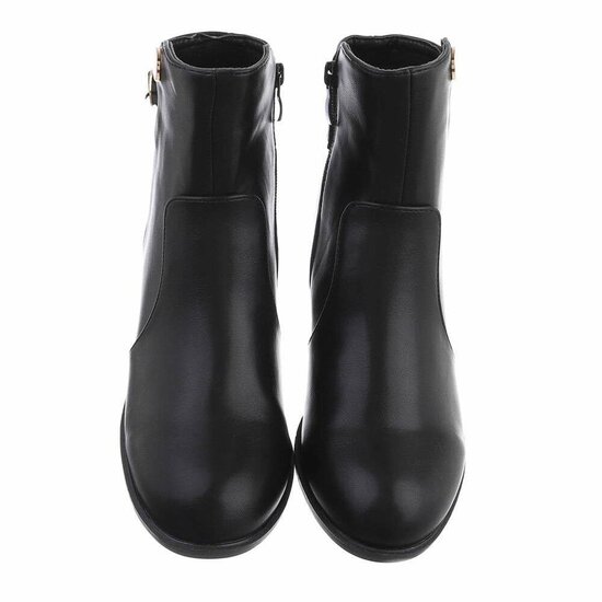 Bottines hautes noires Adelyn.