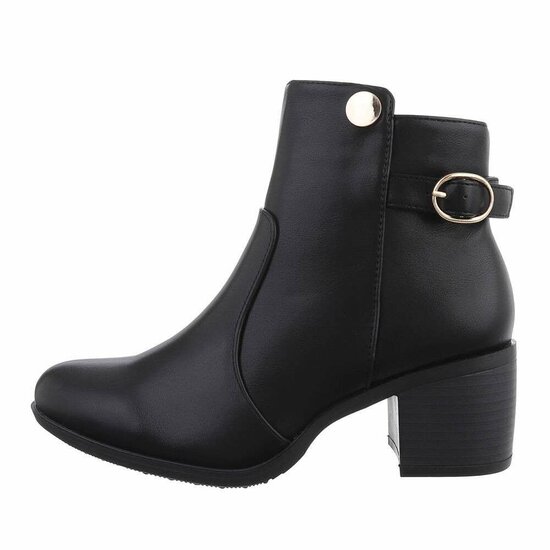 Bottines hautes noires Adelyn.