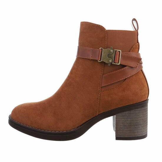 Bottines suedes camel Adanna