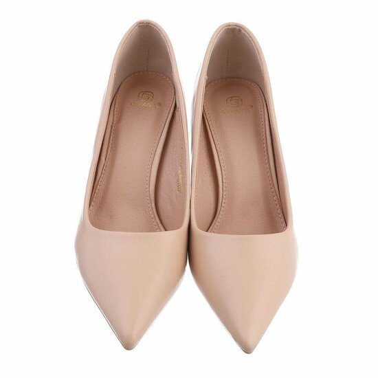 Beige pump Arona.