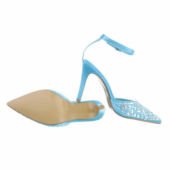 Blauwe pump Atusa.
