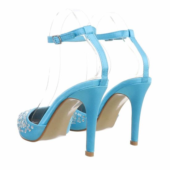 Blauwe pump Atusa.