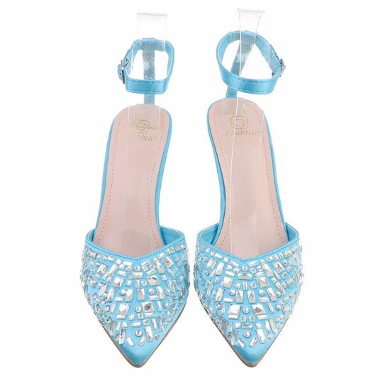 Blauwe pump Atusa.