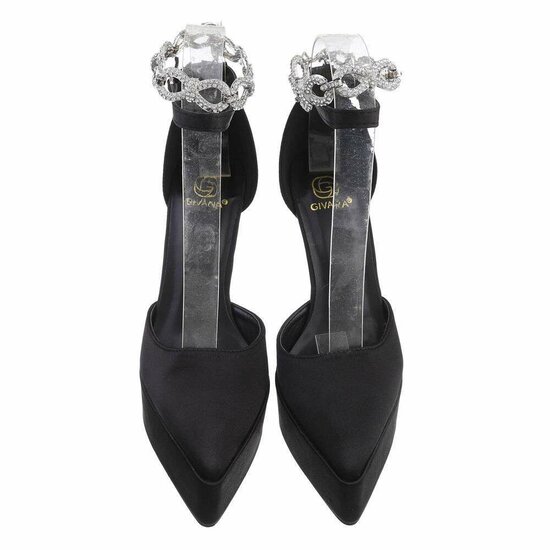 Zwarte high heel pump Asta.