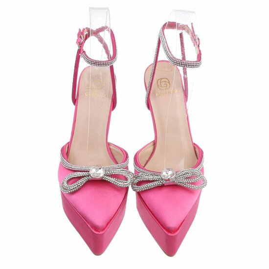 Fashion hoge fuchsia pump Aurea.