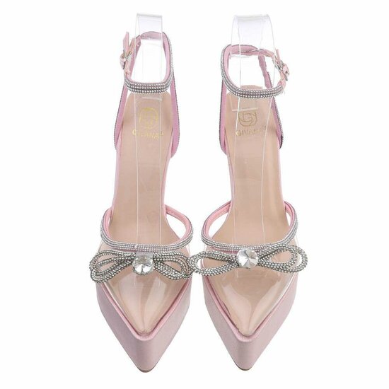 Fashion hoge rose pump Pandora.