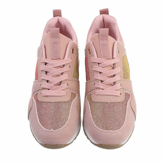 Rose lage mixed sneaker Gerda.