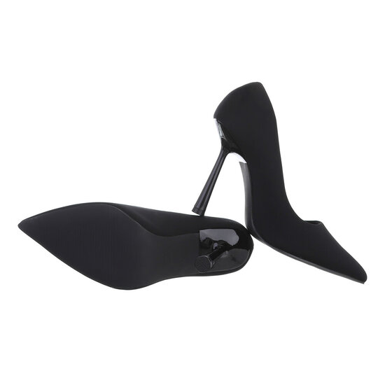 Zwarte daimen pump Paty.