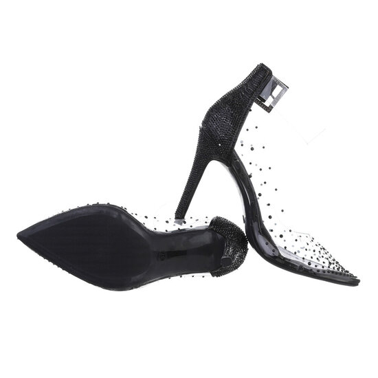 Zwarte high heel pump Cindy.