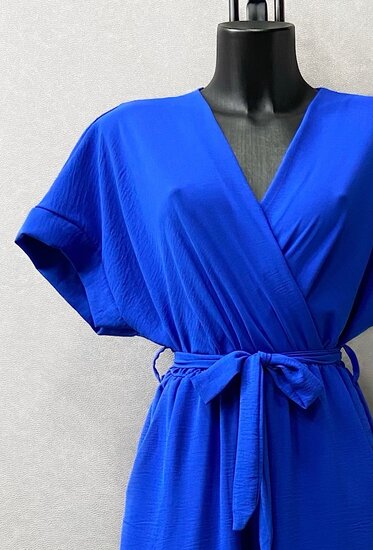 Blauwe cross heart jumpsuit. TEMPORARY SOLD OUT