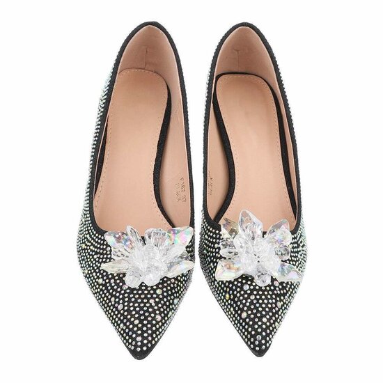 Zwarte high heel pump Mirjam.