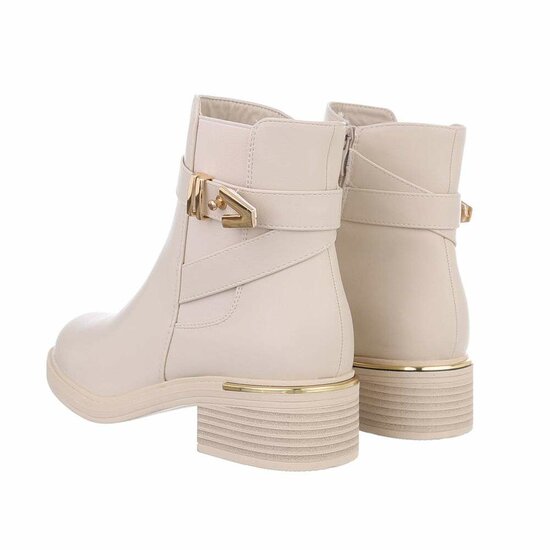 Bottines beiges Paloma