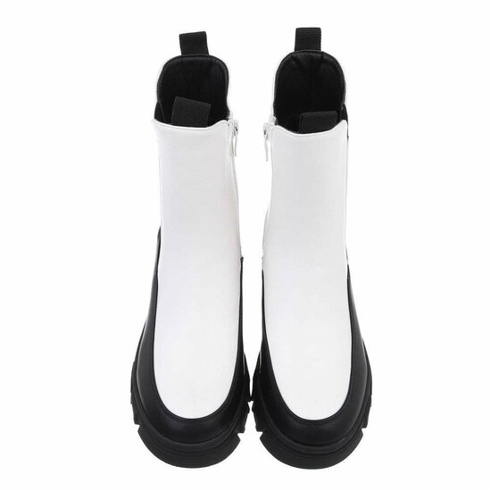 Witte Chelsea boot Dorine