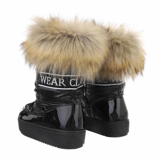 Zwarte winterboot Stacey.