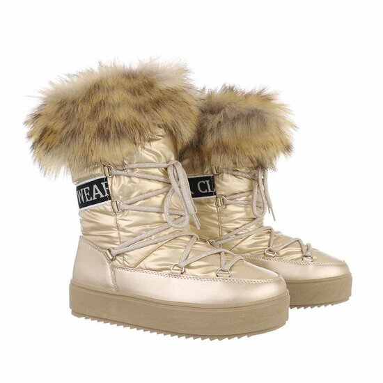 Gouden winterboot Stacey.